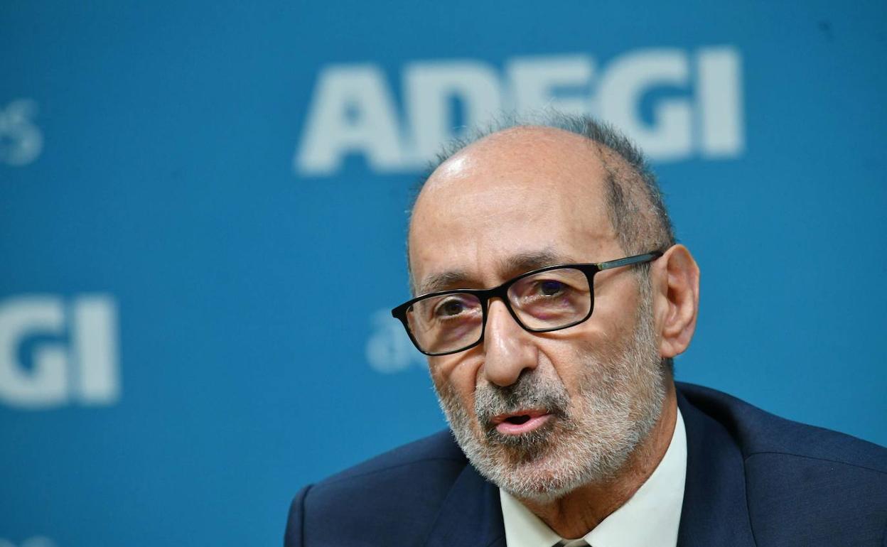 El presidente de Adegi, Eduardo Junquera, en una imagen de archivo. 