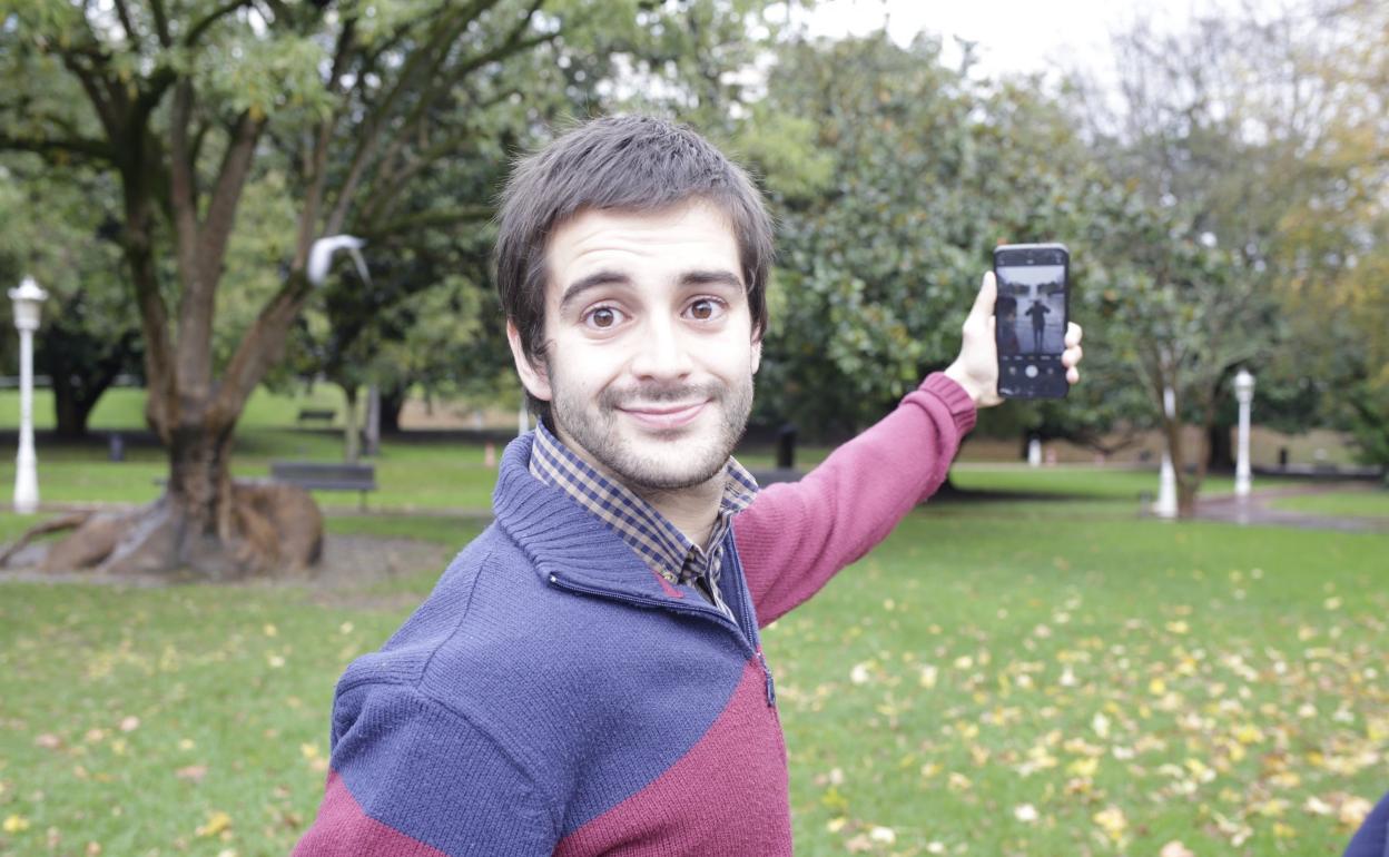 Inazio Nieva tiene parálisis cerebral de nacimiento. 