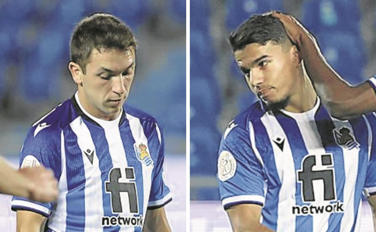 Jon Ander Olasagasti y Nais Djouahra se reivindican en la Copa