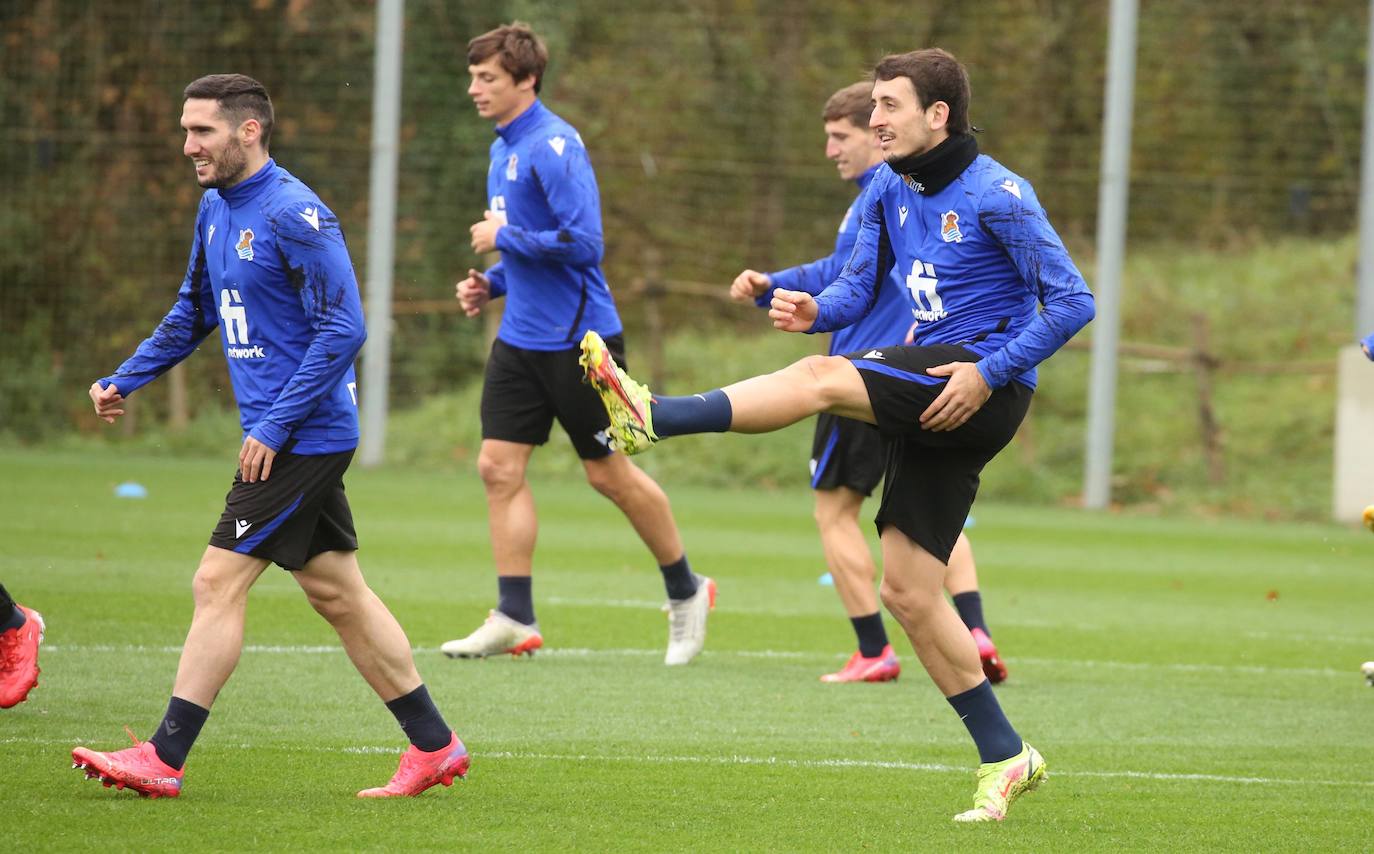 Fotos: Último entrenamiento antes de recibir al Real Madrid