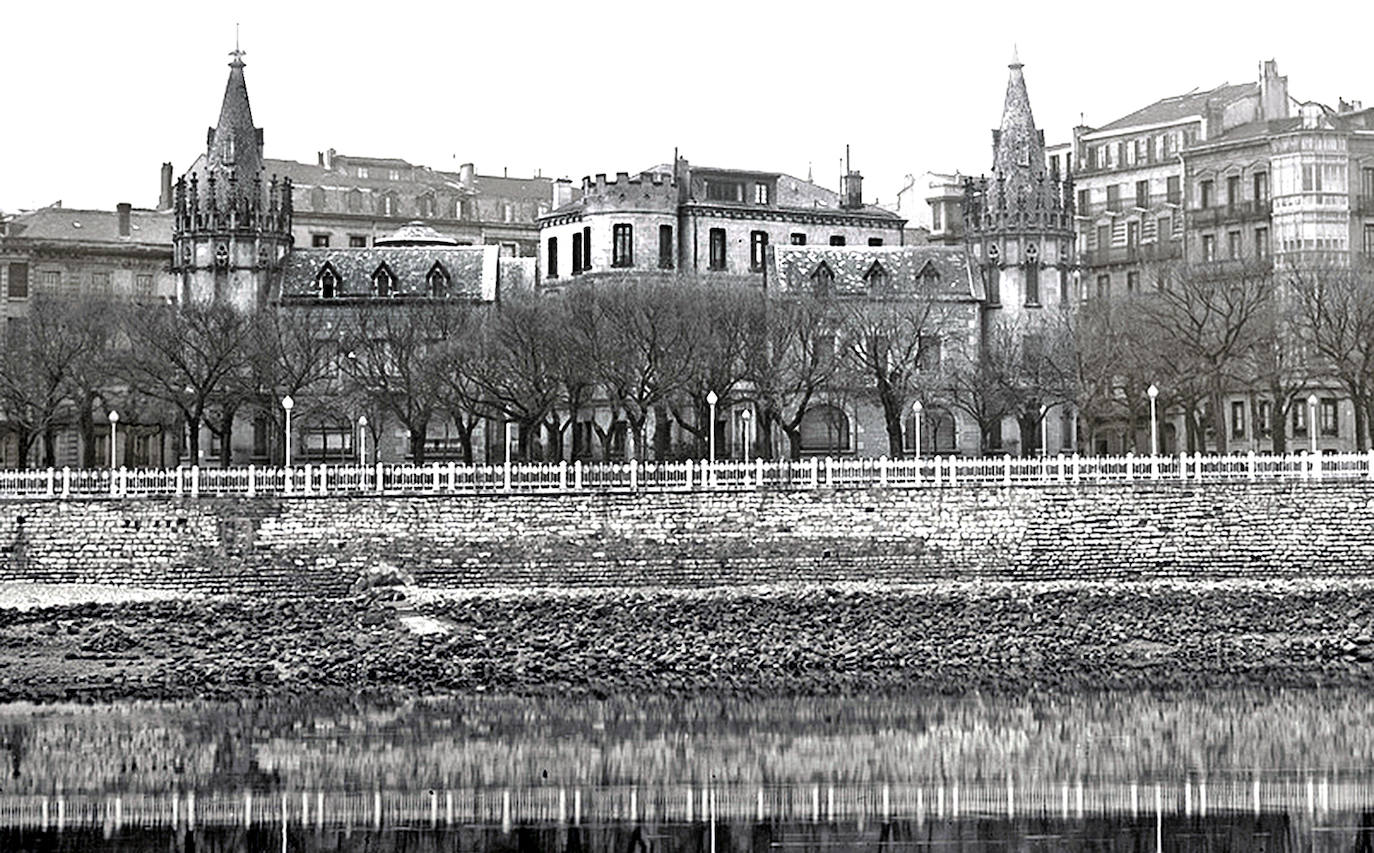 Las torres, vistas desde el paseo de Francia