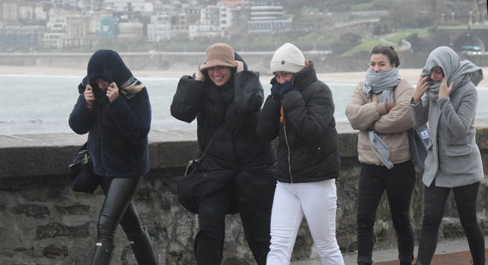 Contenedores volcados, árboles caídos... el temporal se está dejando sentir con fuerza en el territorio en las últimas horas