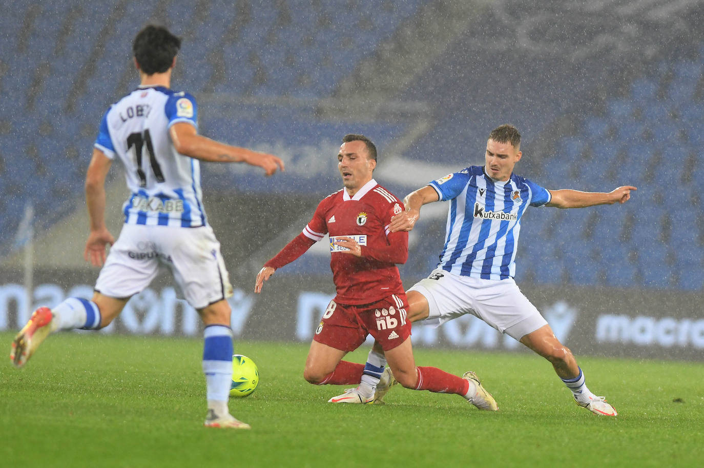 Fotos: Las mejore imágenes del partido entre la Real Sociedad B y el Burgos