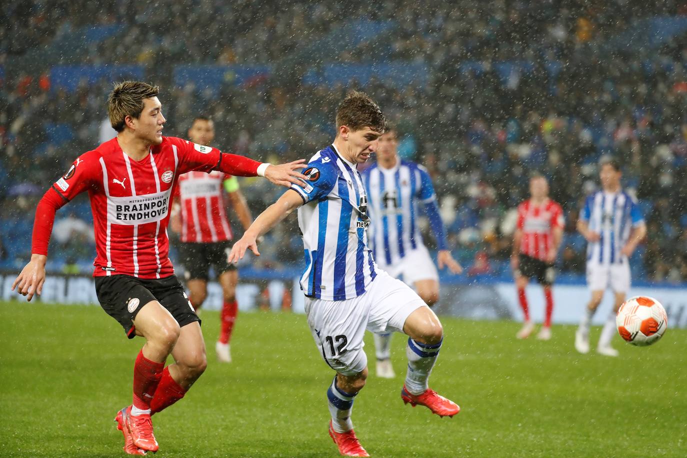 Fotos: Las mejores imágenes del partido entre la Real Sociedad y el PSV