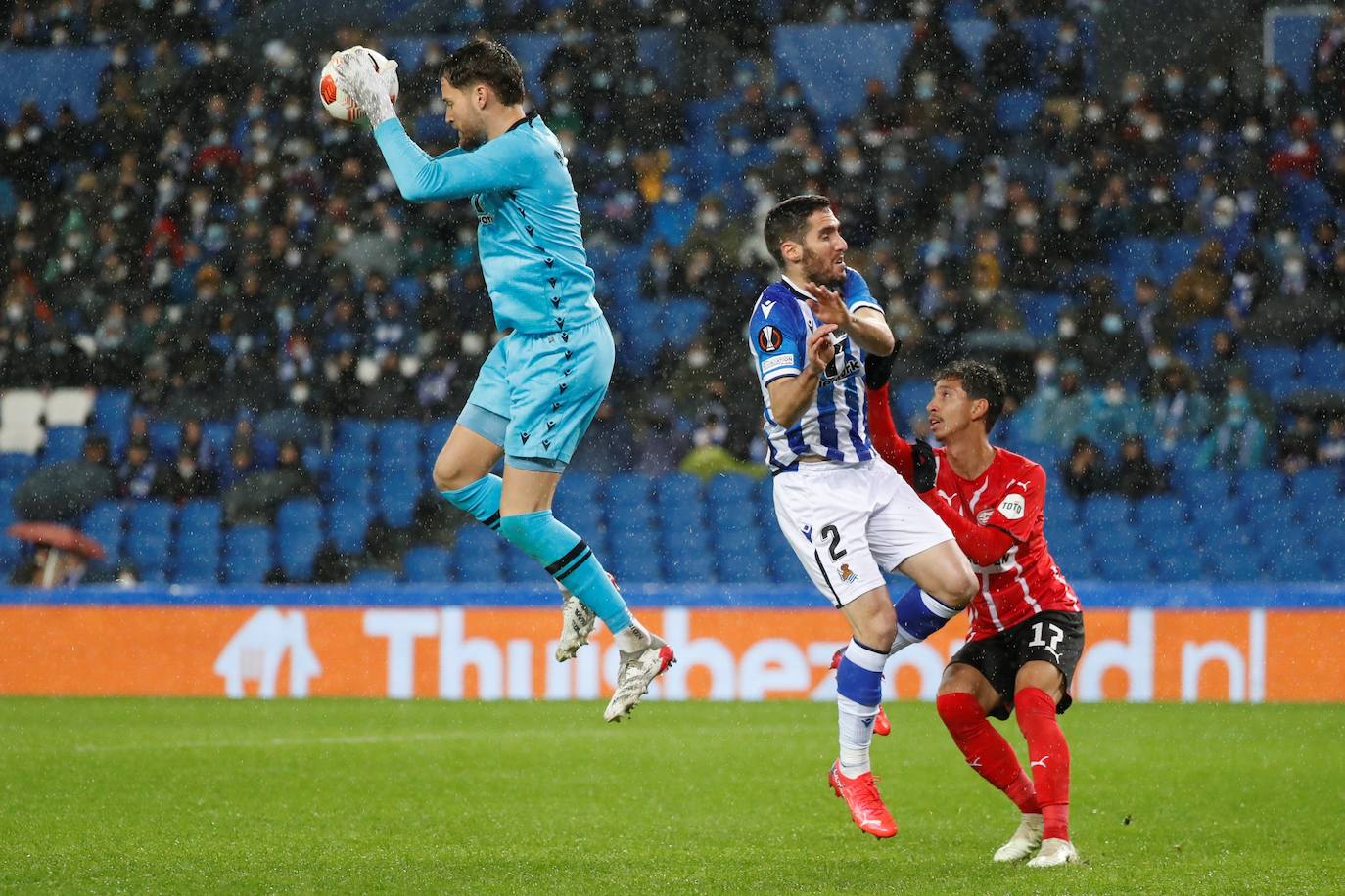 Fotos: Las mejores imágenes del partido entre la Real Sociedad y el PSV