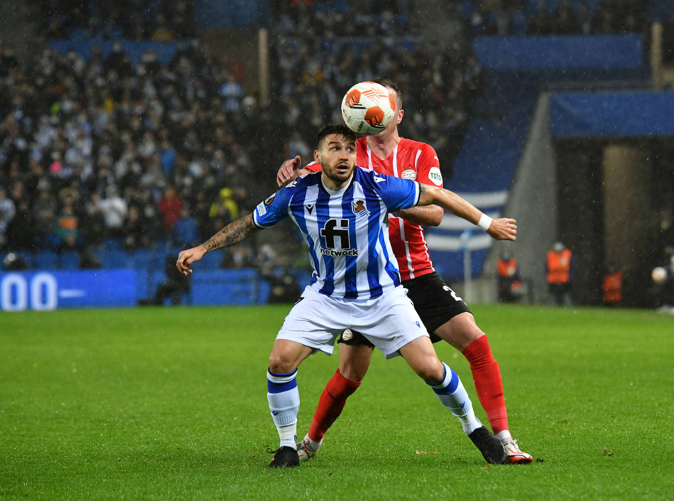 Fotos: Las mejores imágenes del partido entre la Real Sociedad y el PSV