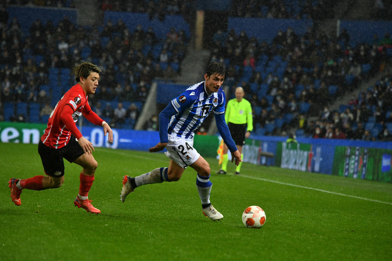Fotos: Las mejores imágenes del partido entre la Real Sociedad y el PSV
