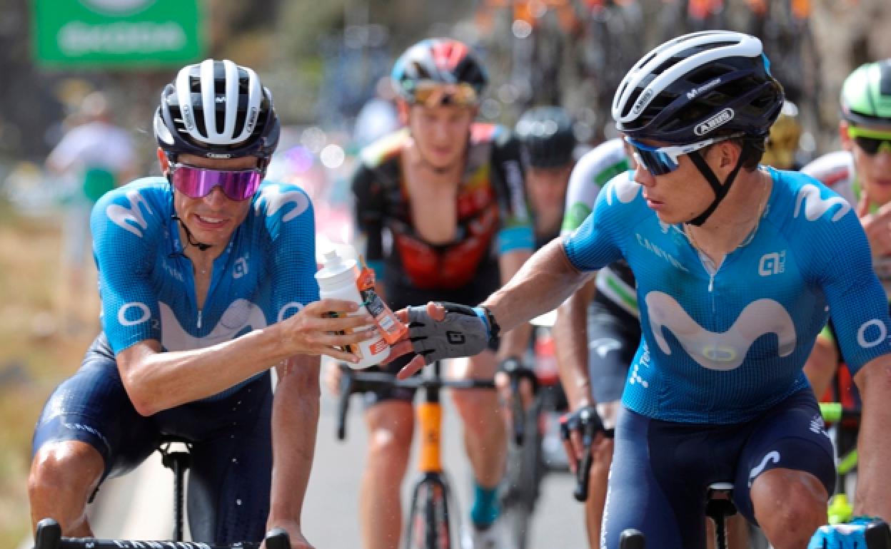 Enric Mas y López, durante la pasada Vuelta