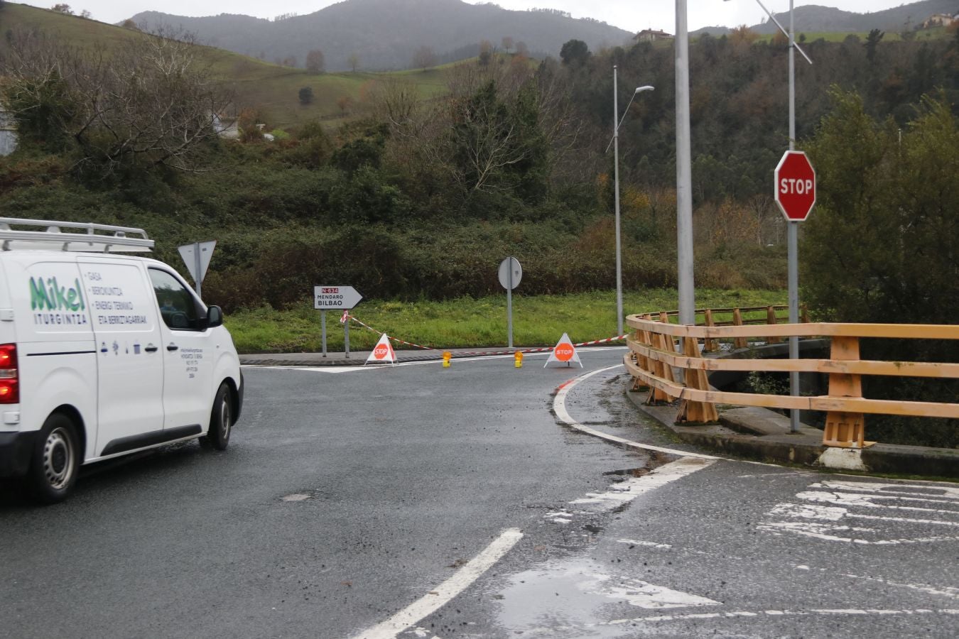 Fotos: Inundaciones en Deba por la crecida del río