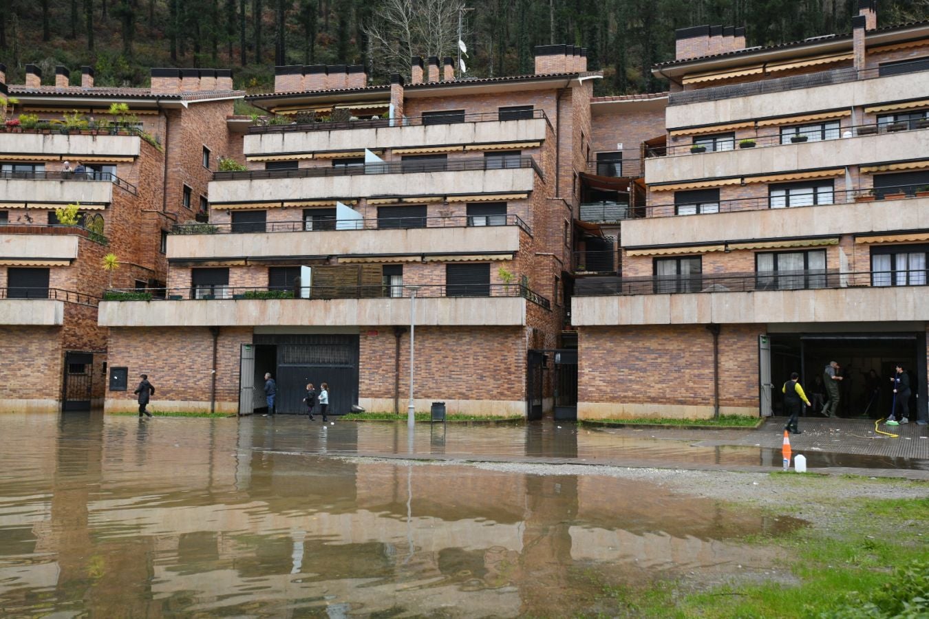 Fotos de las inundaciones en Mendaro
