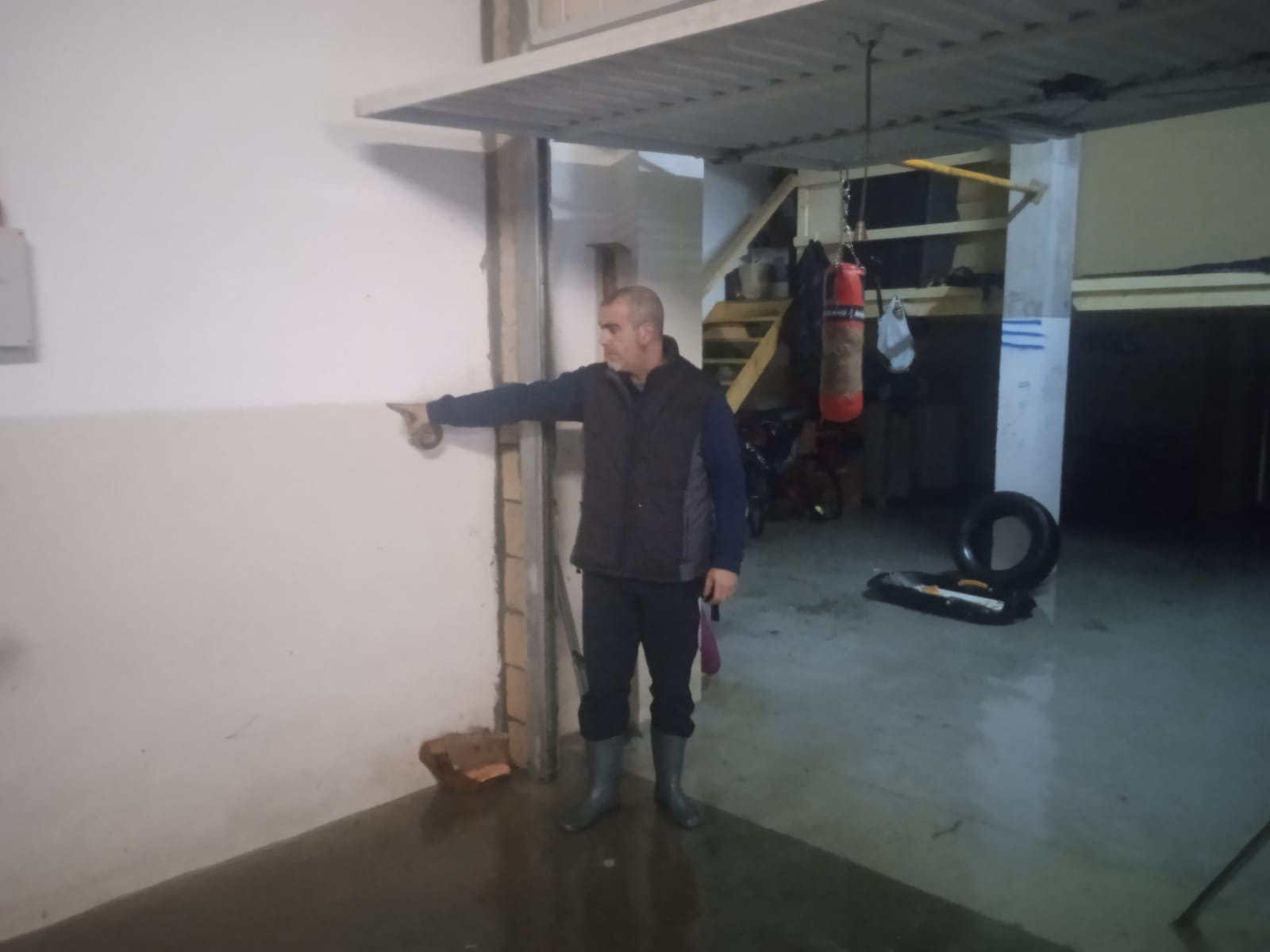 Fotos de las inundaciones en Mendaro