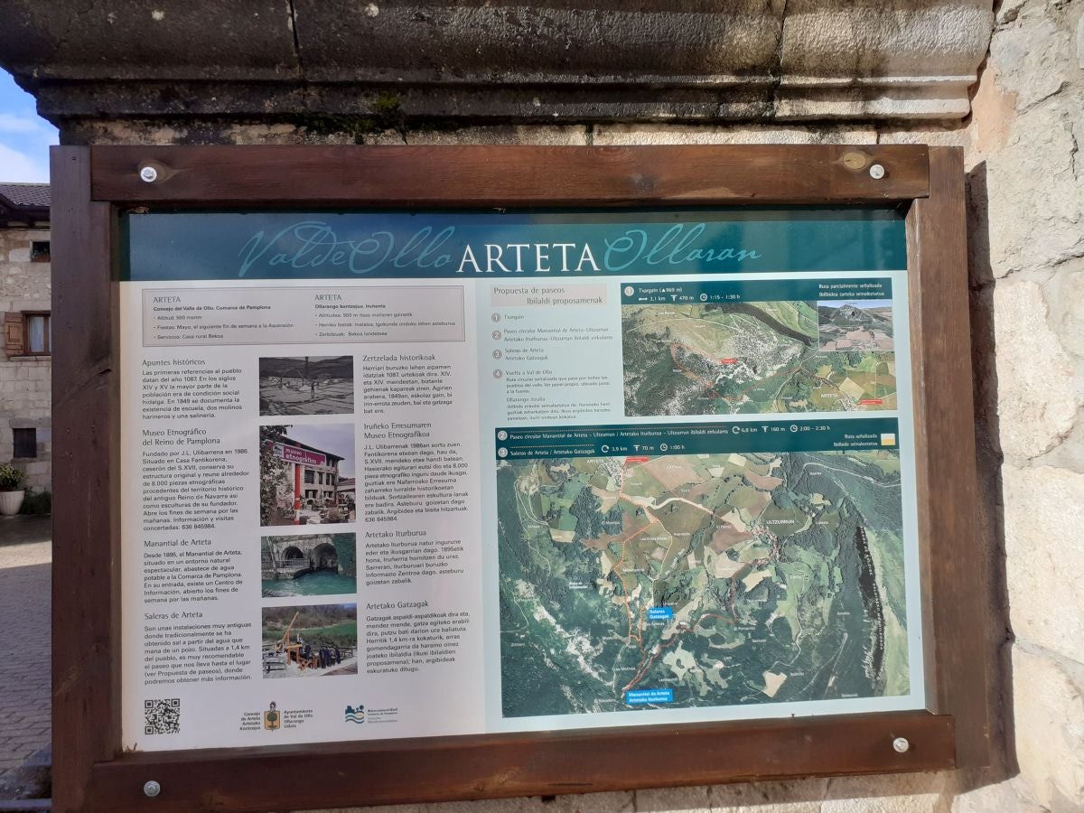 Fotos: Arteta, el poder del agua marca el ritmo