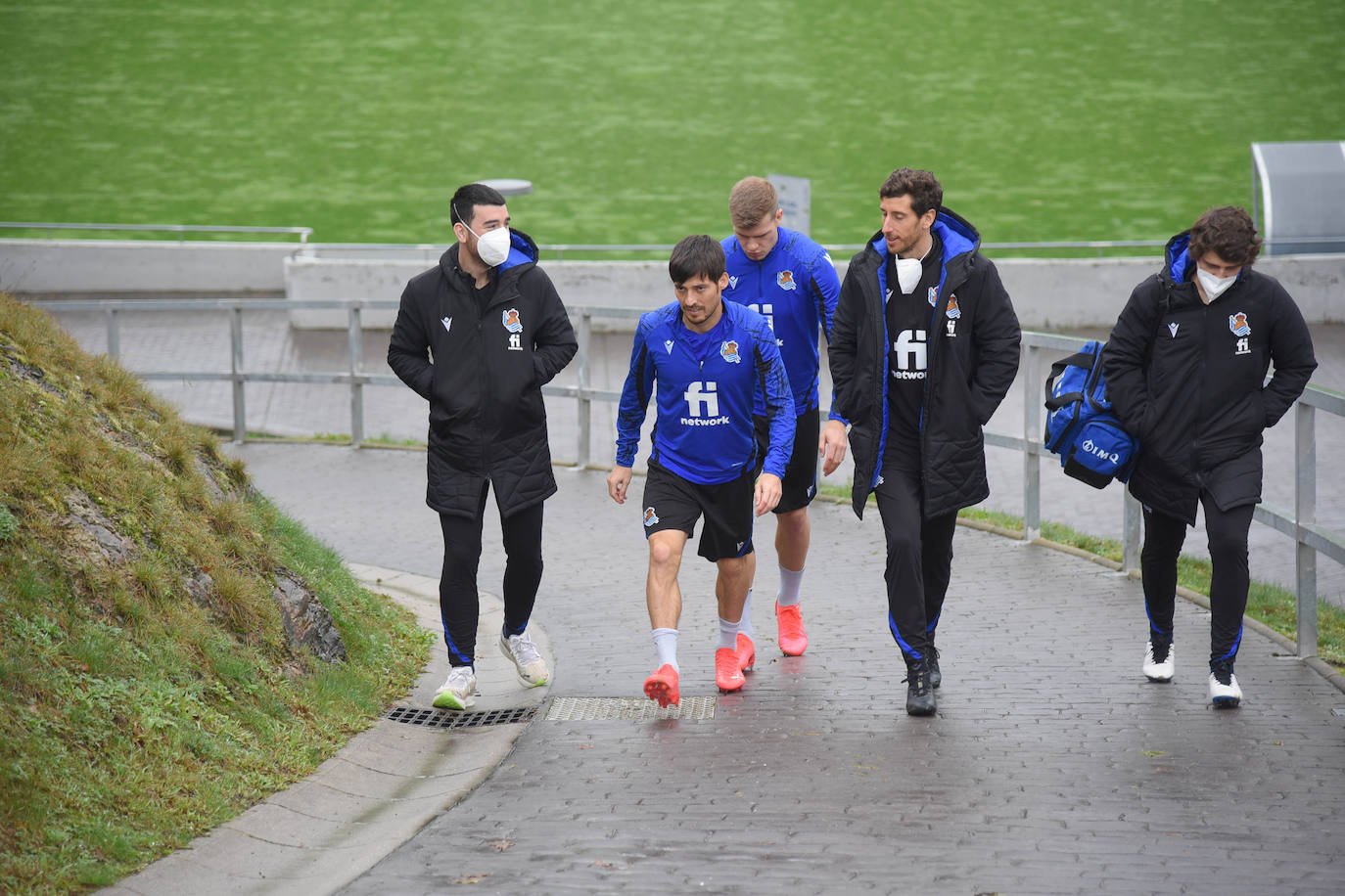 Fotos: Última sesión antes de visitar al Betis