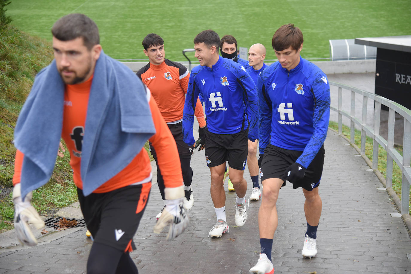 Fotos: Última sesión antes de visitar al Betis