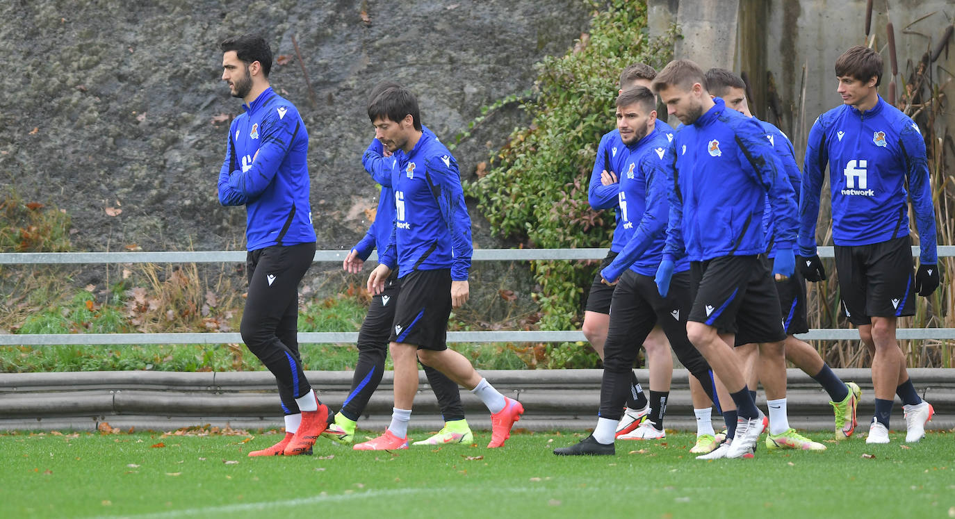 Fotos: Última sesión antes de visitar al Betis