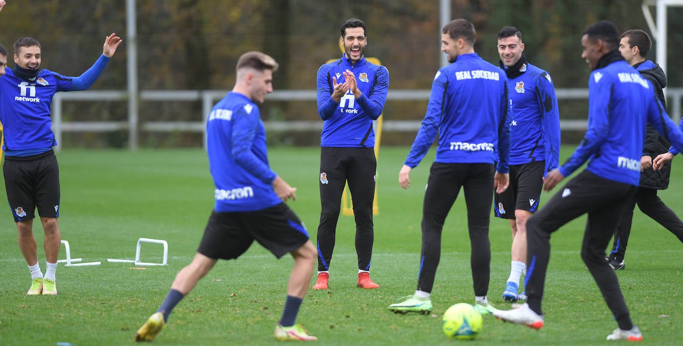 Fotos: Última sesión antes de visitar al Betis