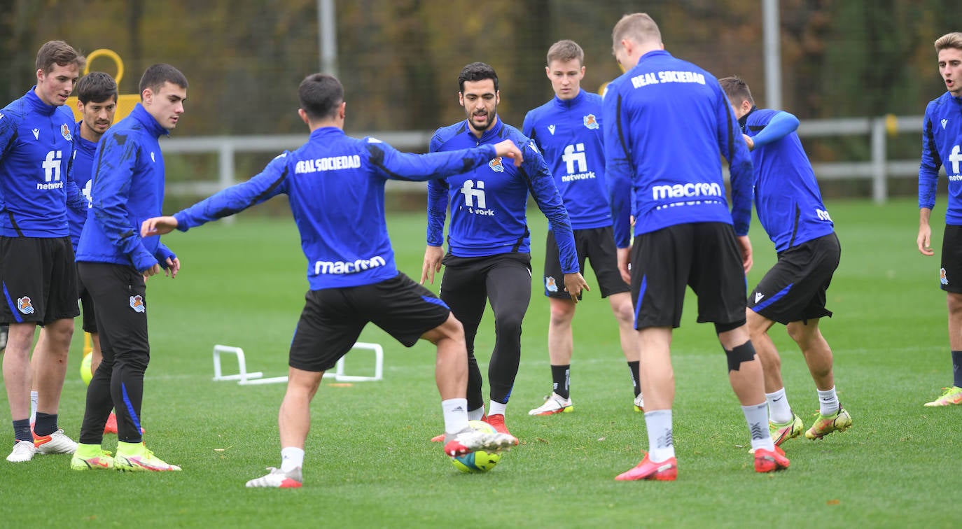 Fotos: Última sesión antes de visitar al Betis