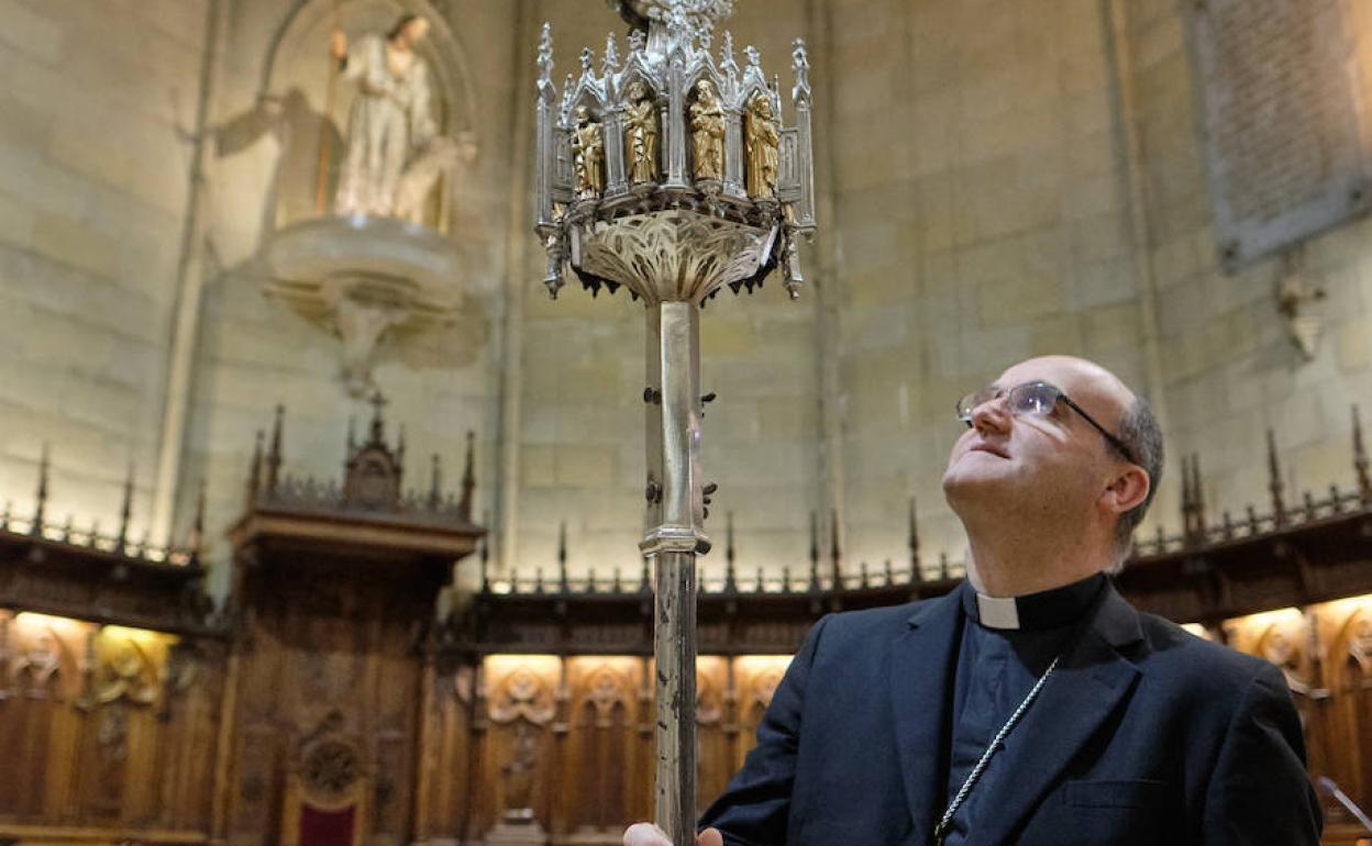 José Ignacio Munilla, esta semana en la catedral del Buen Pastor.