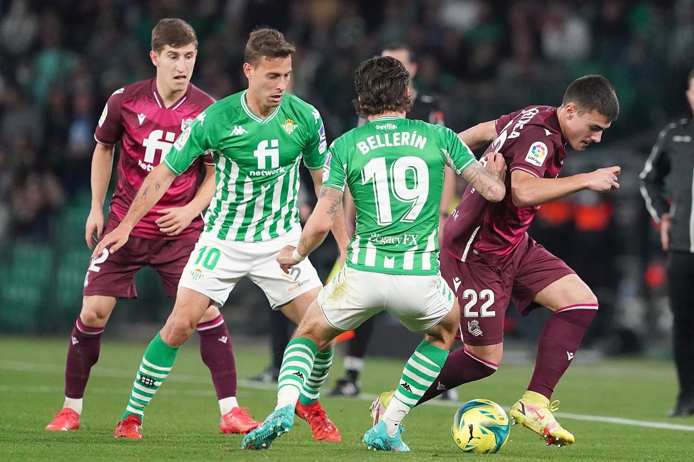 Fotos: Las mejores imágenes del partido entre el Betis y la Real Sociedad