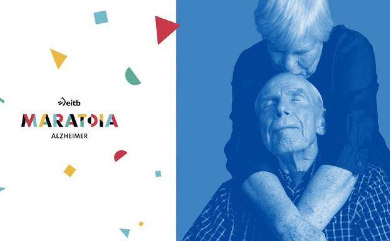 Donostiako Kursaal jauregia EITB Maratoiaren koloreekin