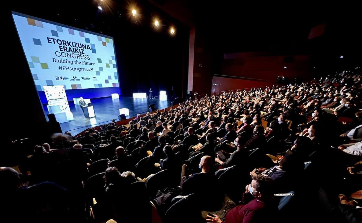 El congreso Etorkizuna Eraikiz se ha llevado a cabo en el Kursaal.