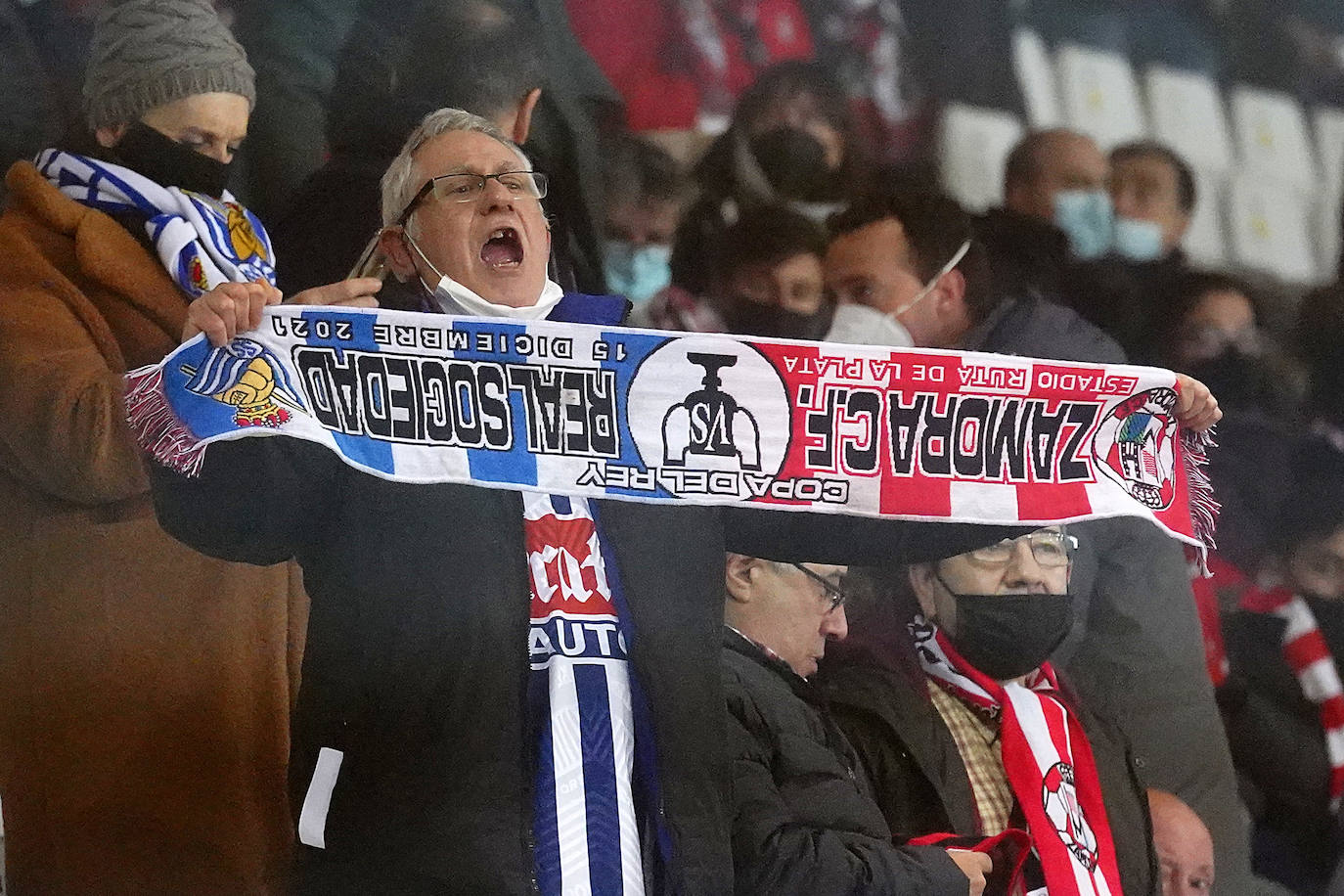 Fotos: Las mejores imágenes del partido entre el Zamora y la Real Sociedad