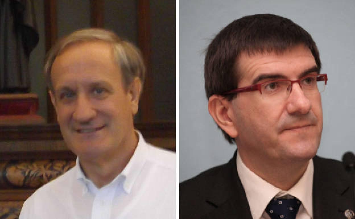 Juan Miguel Arregui y Juan José Etxeberria.