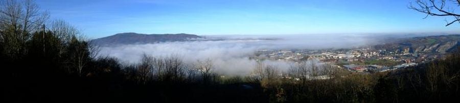 Fotos: Gipuzkoa amanece bajo la niebla