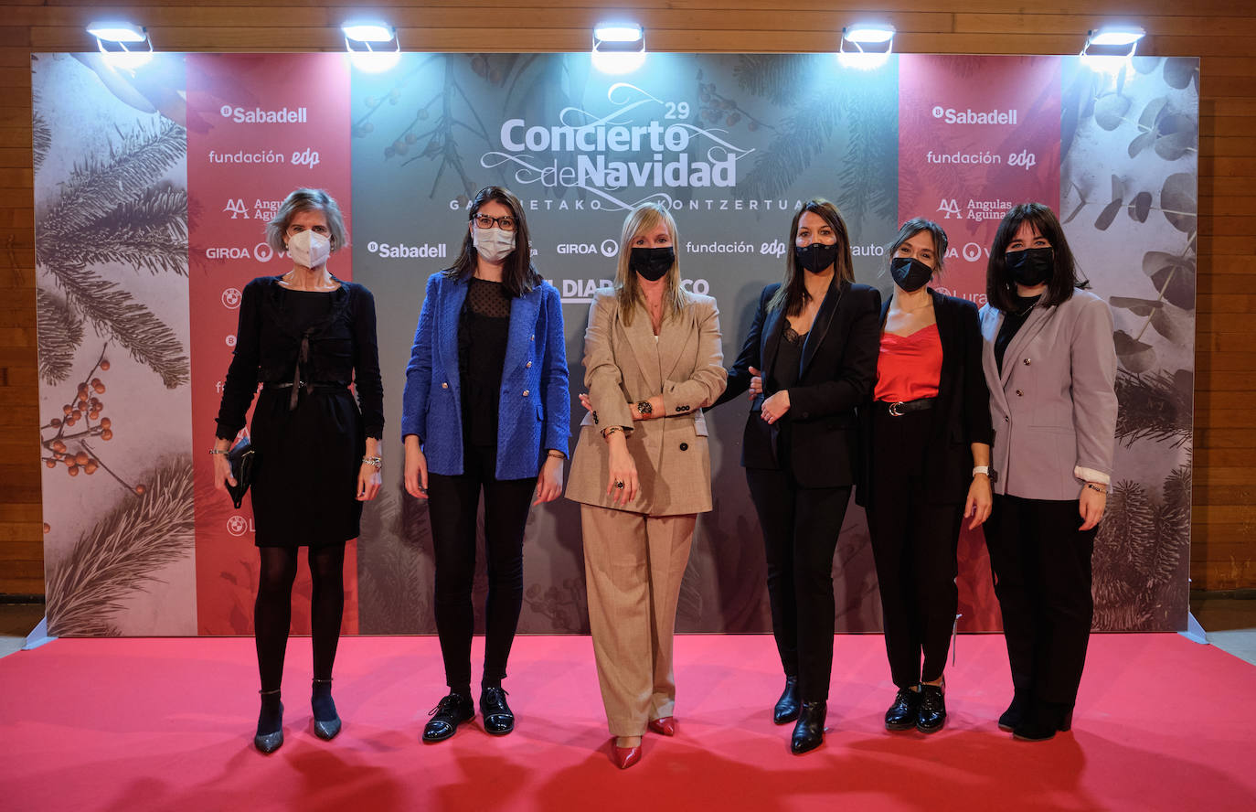 Amaia Ros, Ainara Manso, Isabel Cortadi, Amaia Marco, Yaiza Hernández y Teresa Seisdedos.