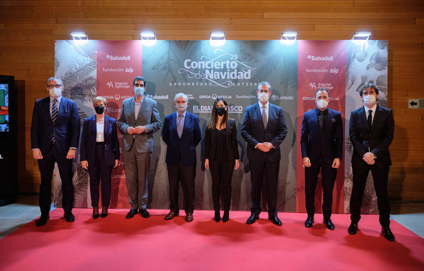 Iñigo Barrenechea, Arantxa Tapia, Eneko Goia, José María Bergareche, Bakartxo Tejeria, Markel Olano, Denis Itxaso y David Taberna.