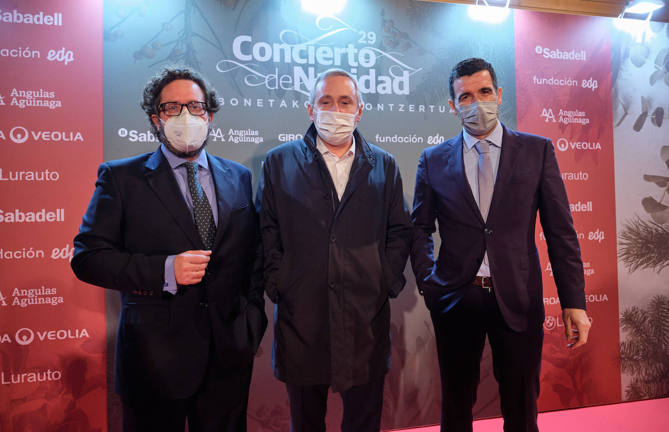 Julio Díaz de Alda, Iñigo Ucin (Corporación Mondragón) y Jakes Agirrezabal.