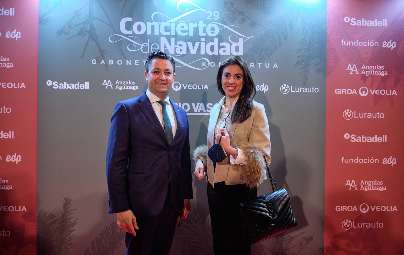 Luis Miguel García (Lurauto) con Ainara Agirretxe.