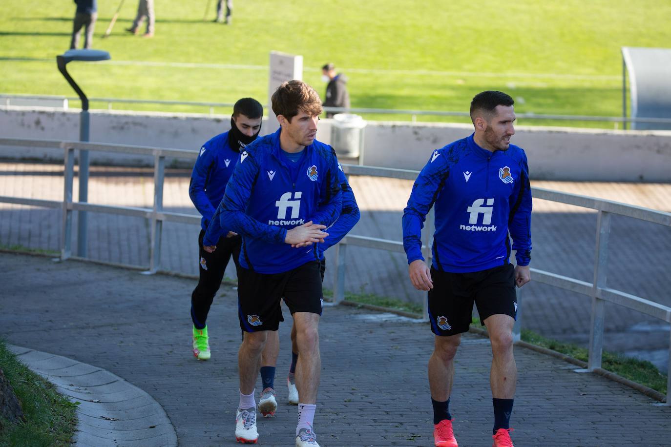 Fotos: Las imágenes del entrenamiento de la Real Sociedad