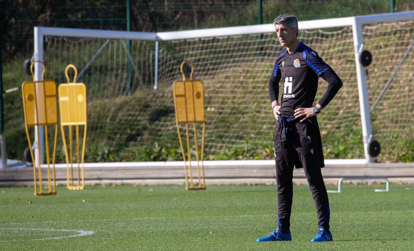 Fotos: Las imágenes del entrenamiento de la Real Sociedad