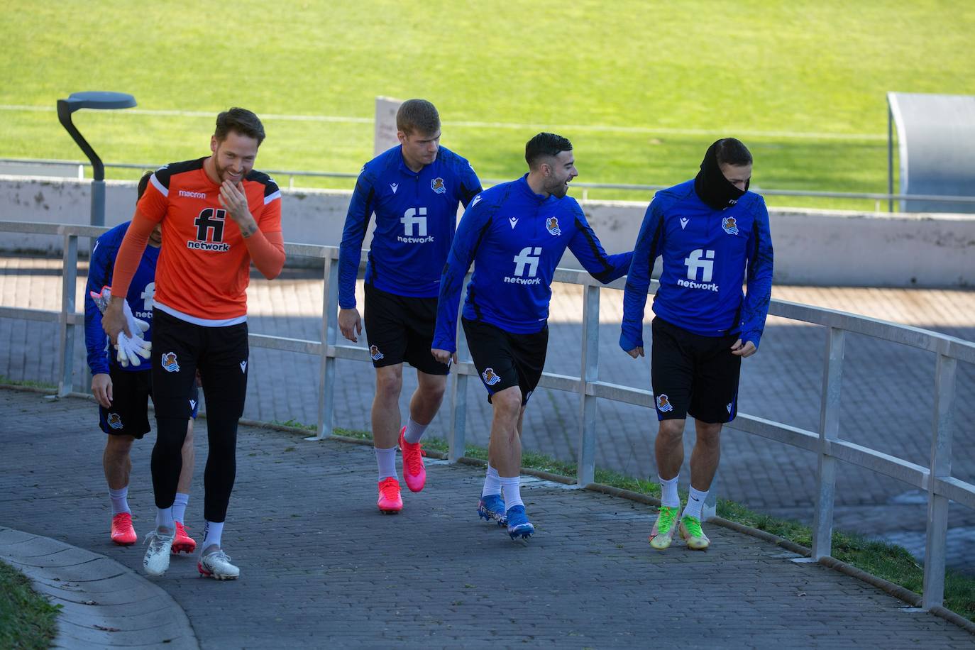 Fotos: Las imágenes del entrenamiento de la Real Sociedad