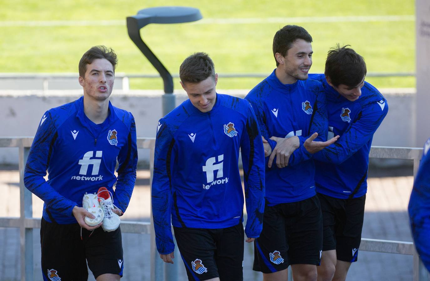 Fotos: Las imágenes del entrenamiento de la Real Sociedad