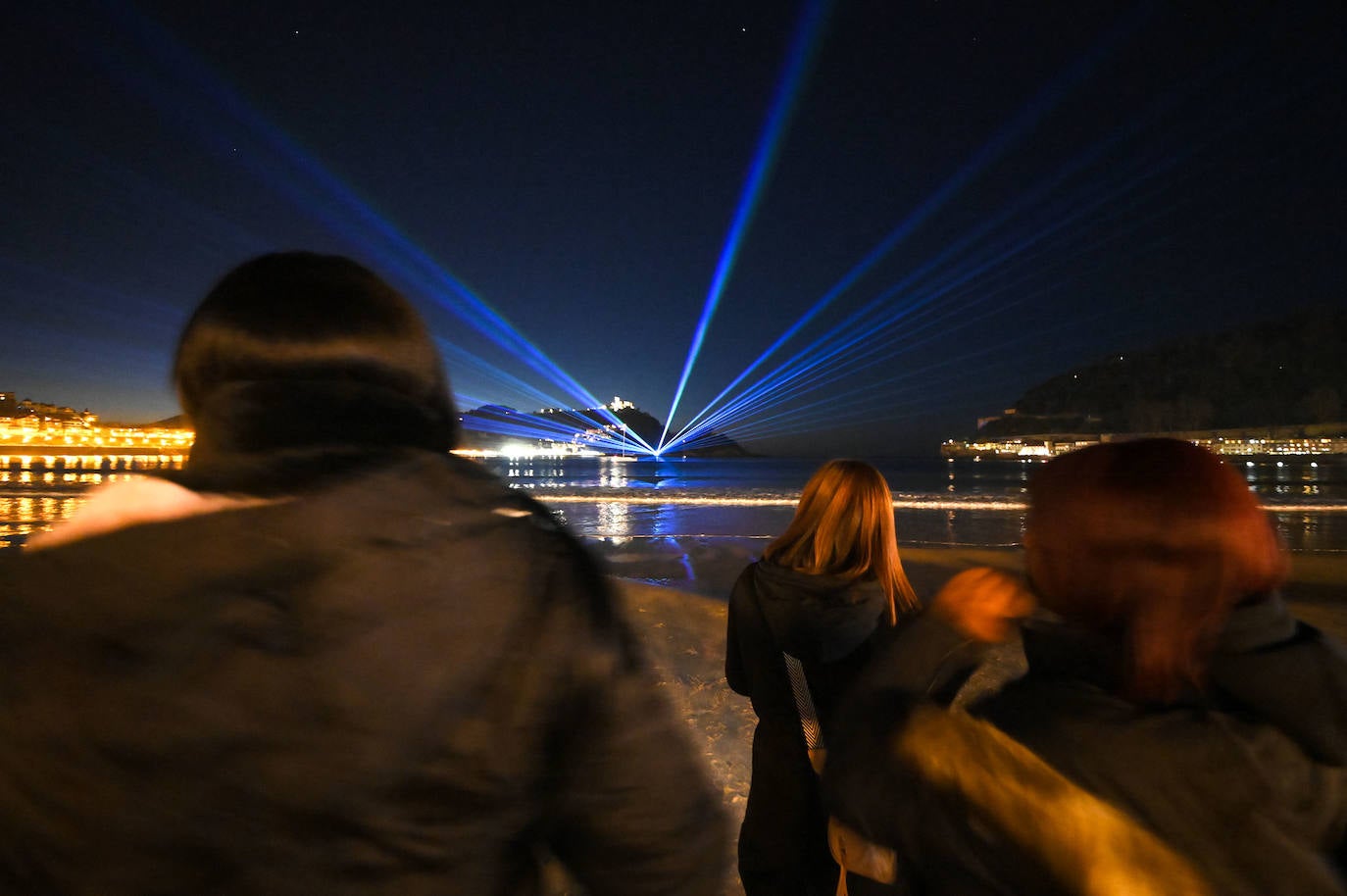 Fotos: La Concha se ilumina como nunca