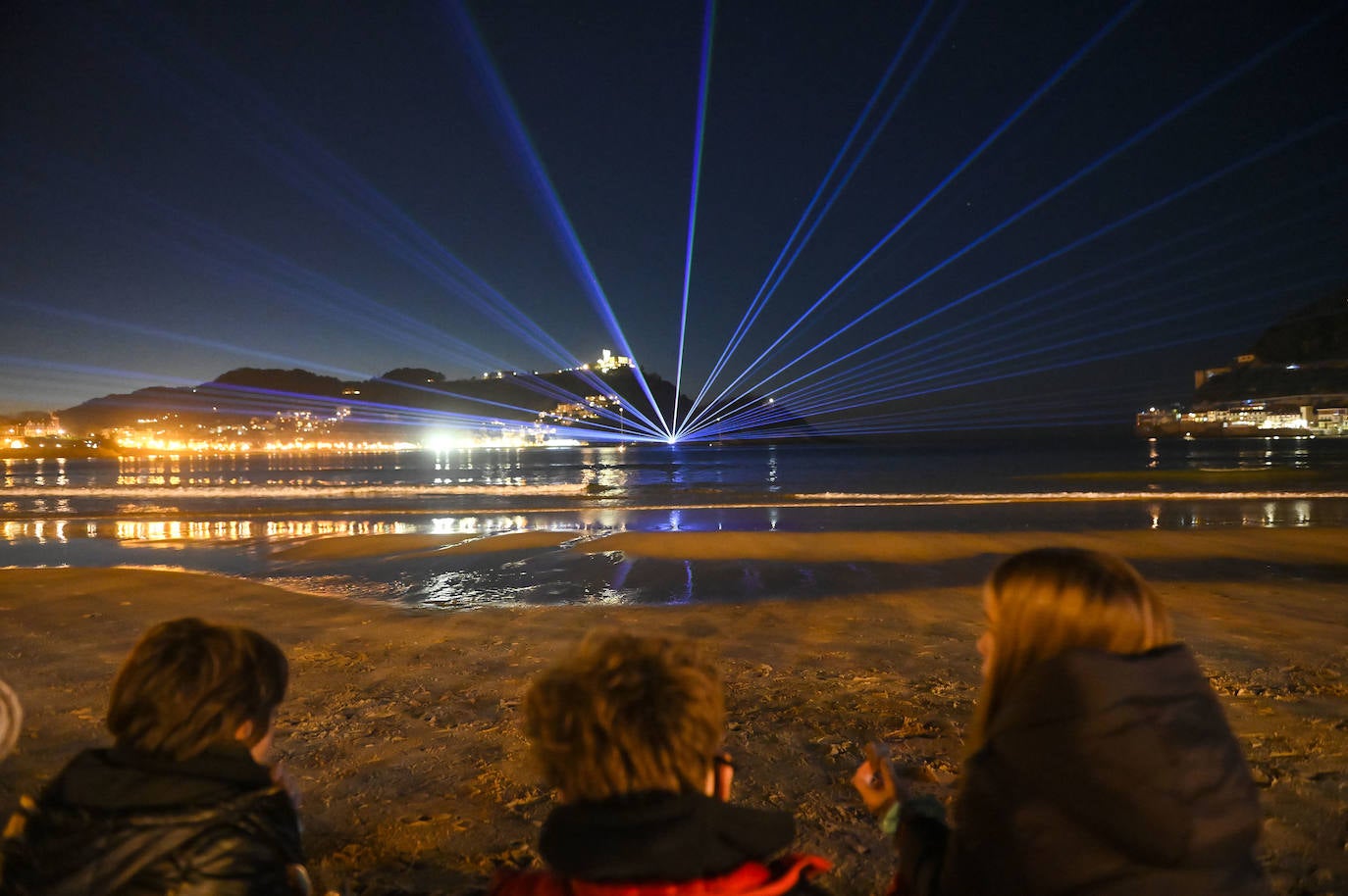 Fotos: La Concha se ilumina como nunca