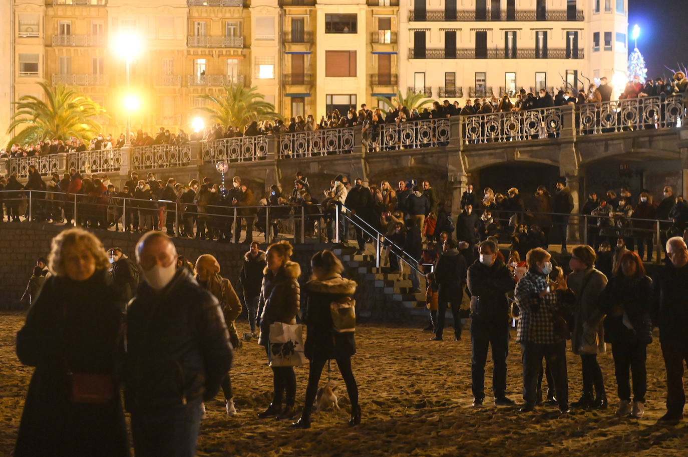 Fotos: La Concha se ilumina como nunca
