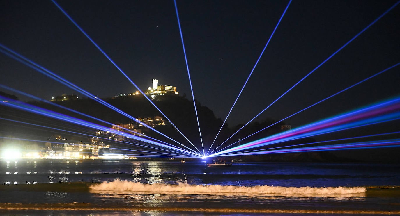 Fotos: La Concha se ilumina como nunca