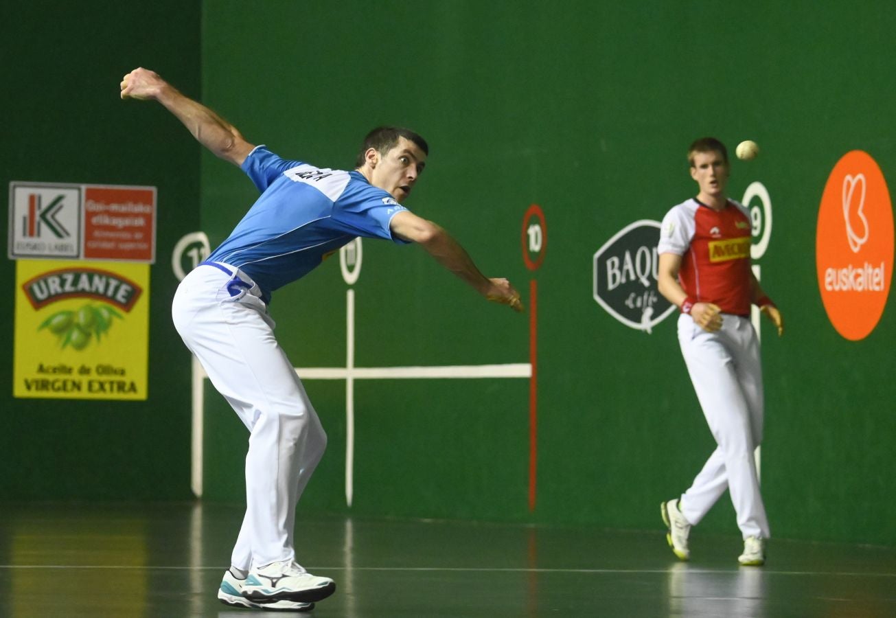 Fotos: Irribarria y Rezusta, nuevos líderes tras imponerse a Jaka y Mariezkurrena en Tolosa