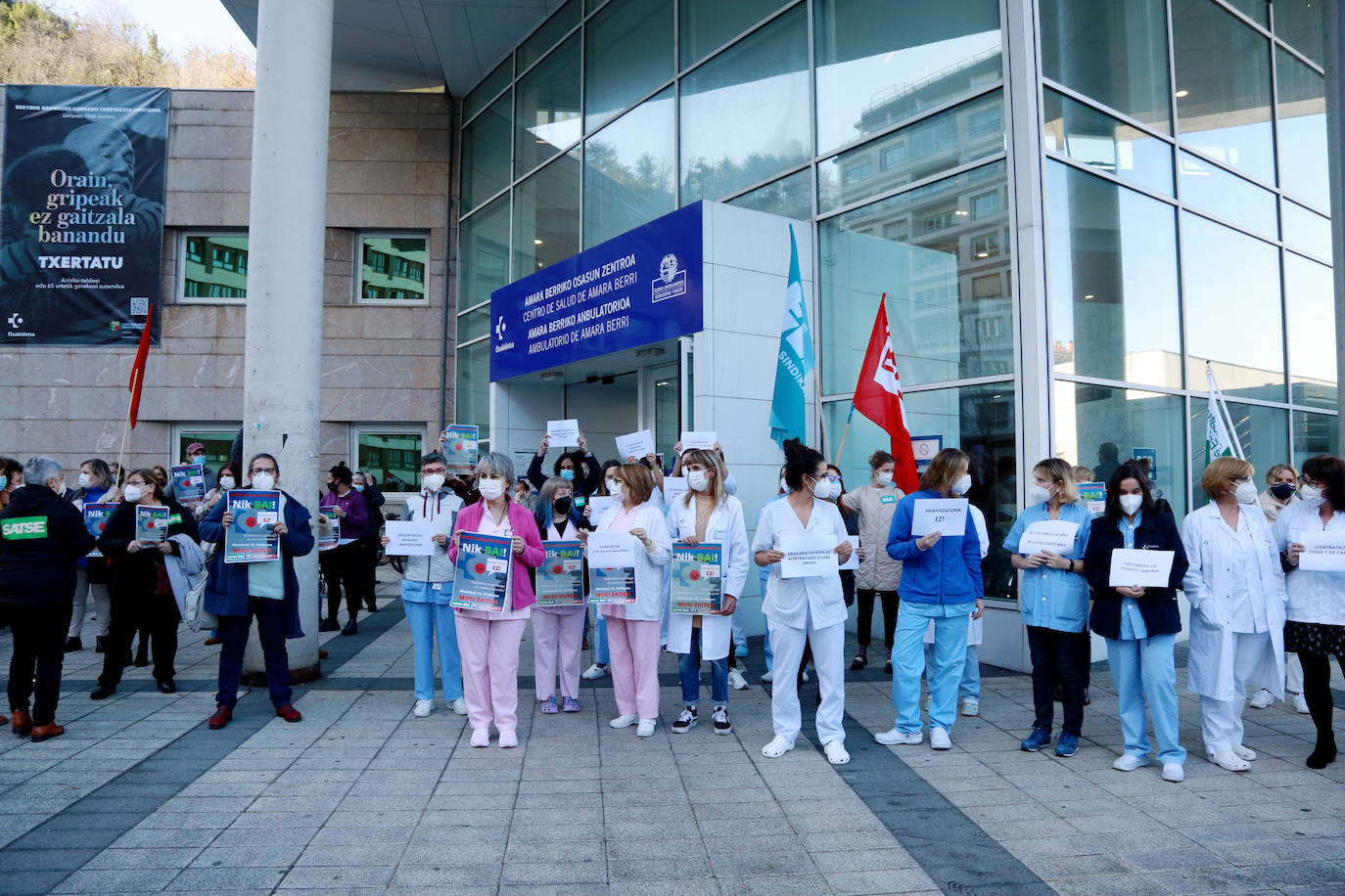Fotos: Protesta en la Atención Primaria