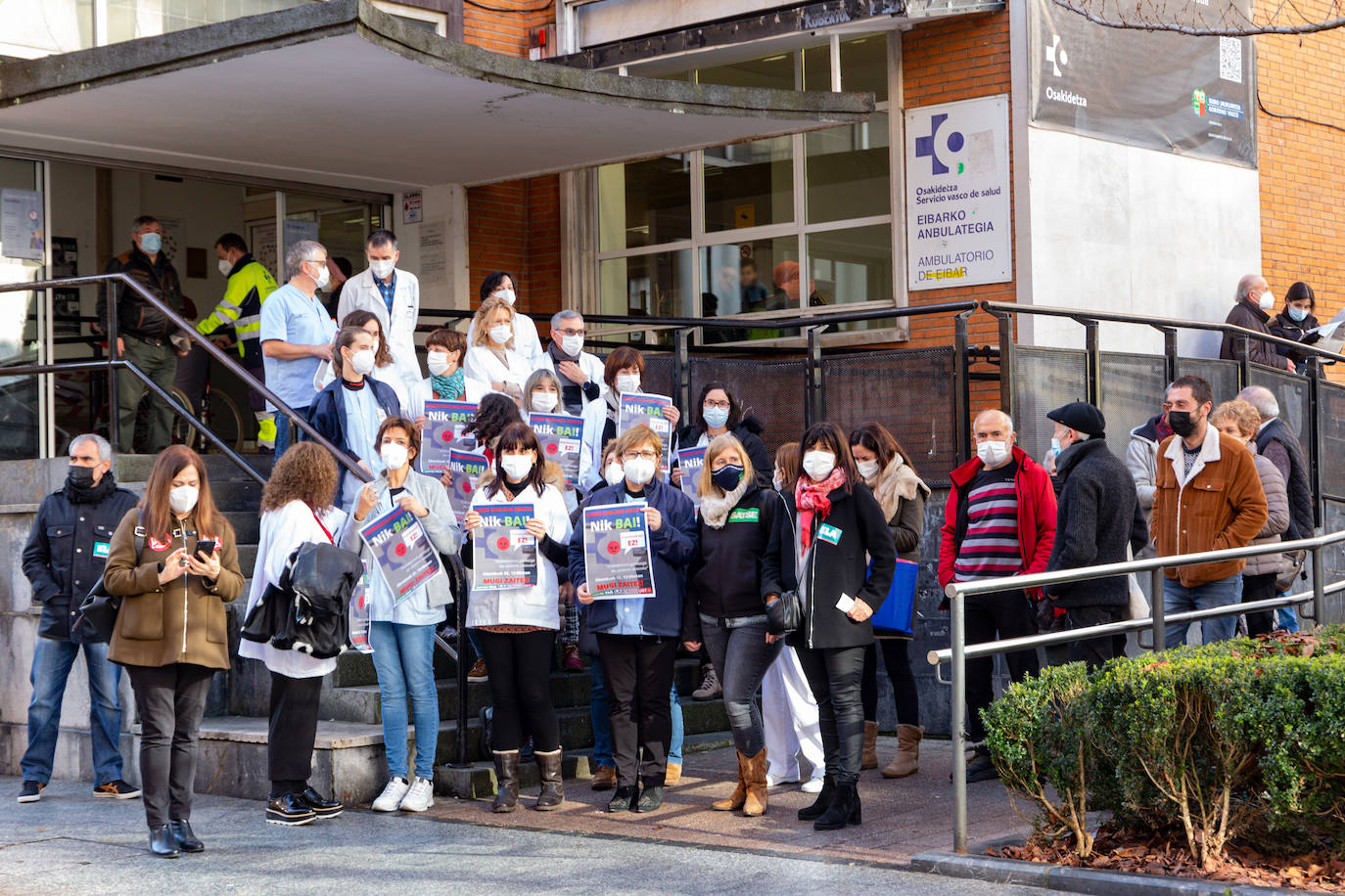 Fotos: Protesta en la Atención Primaria