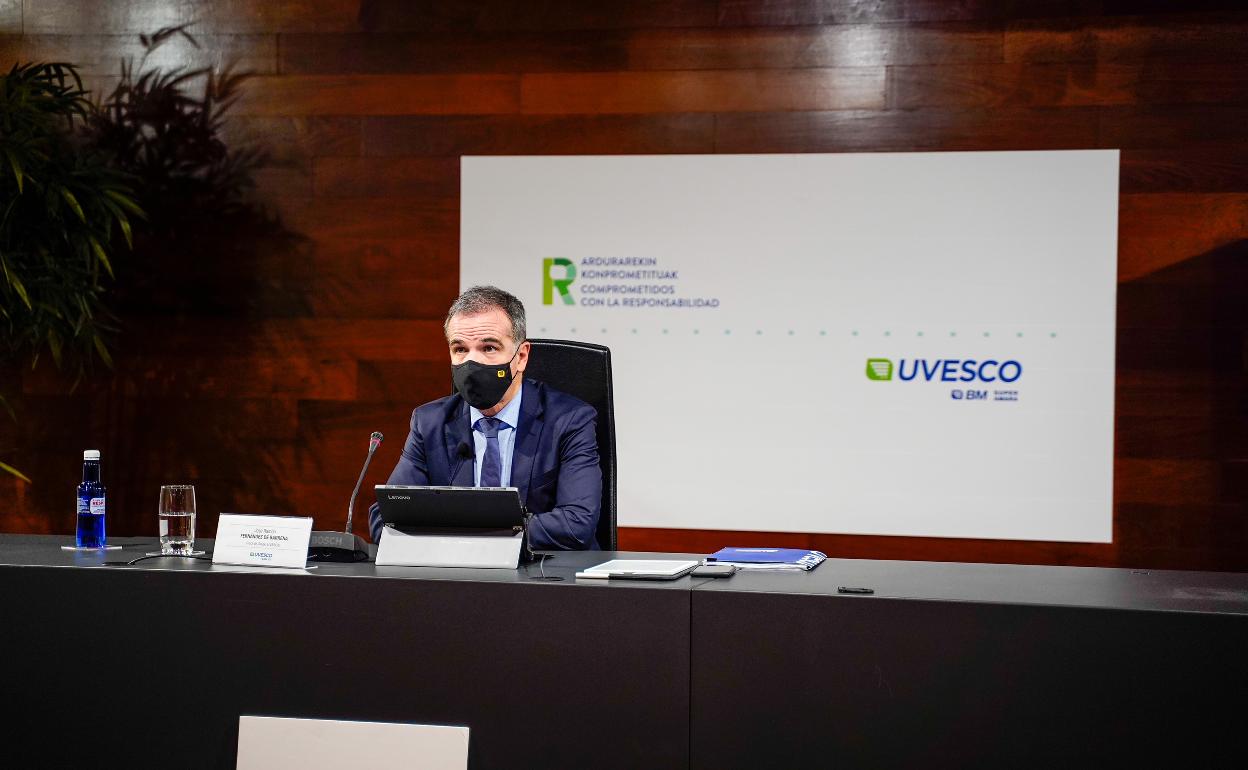 José Ramón Fernández de Barrena, director general del Grupo Uvesco.