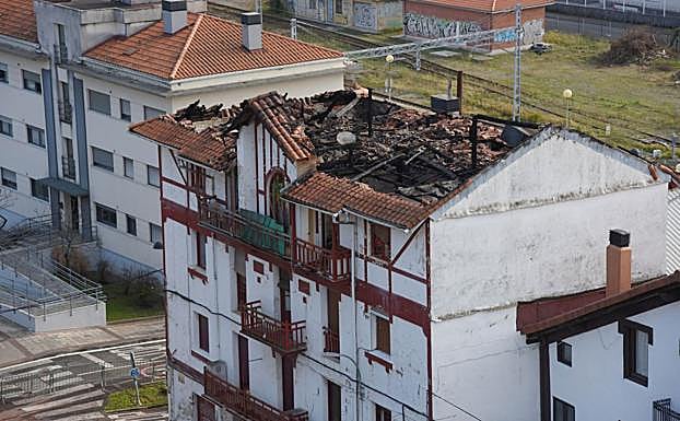 Galería. El día después del incendio