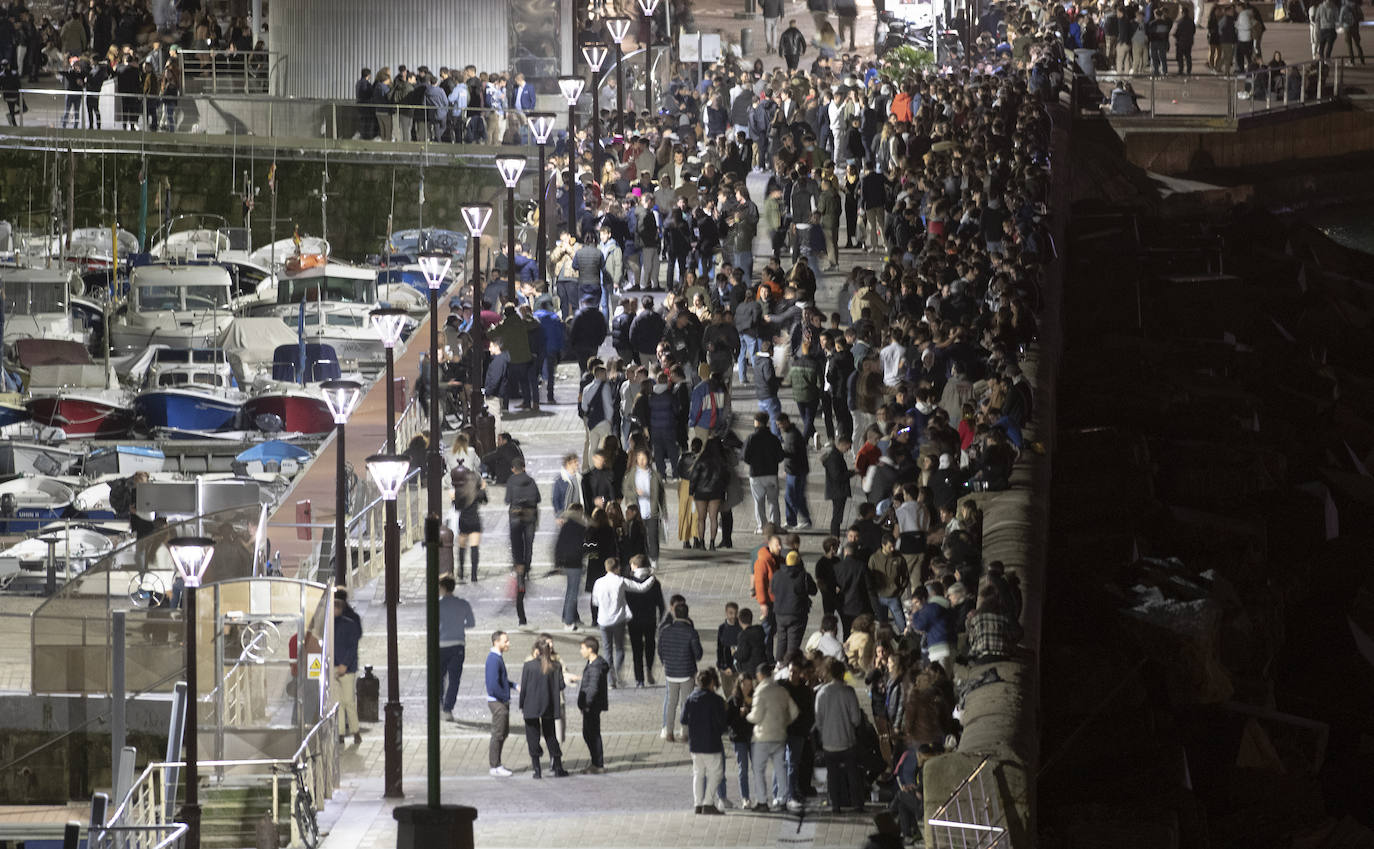 Fotos: Fin de Año en la calles de Gipuzkoa