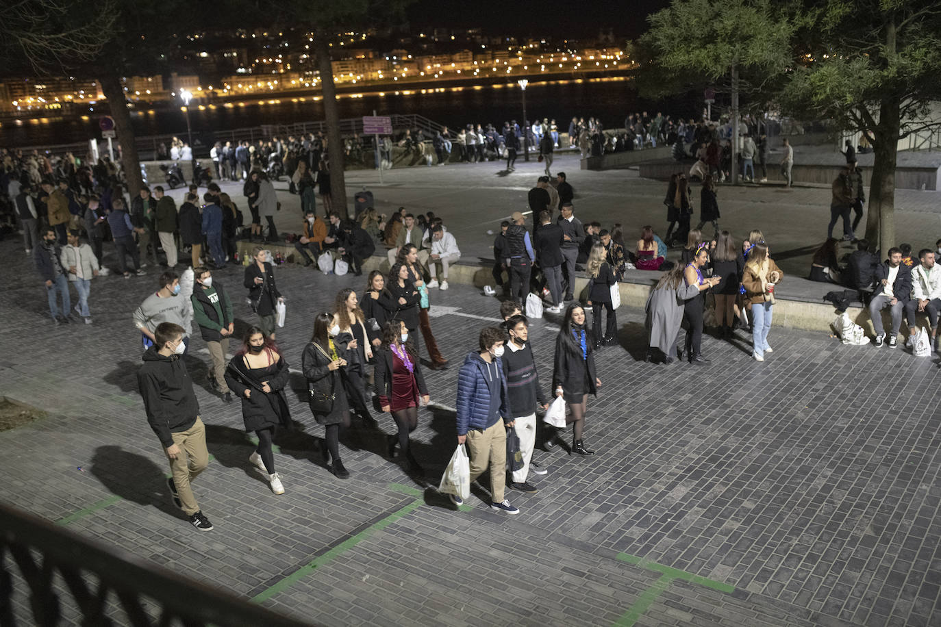 Fotos: Fin de Año en la calles de Gipuzkoa