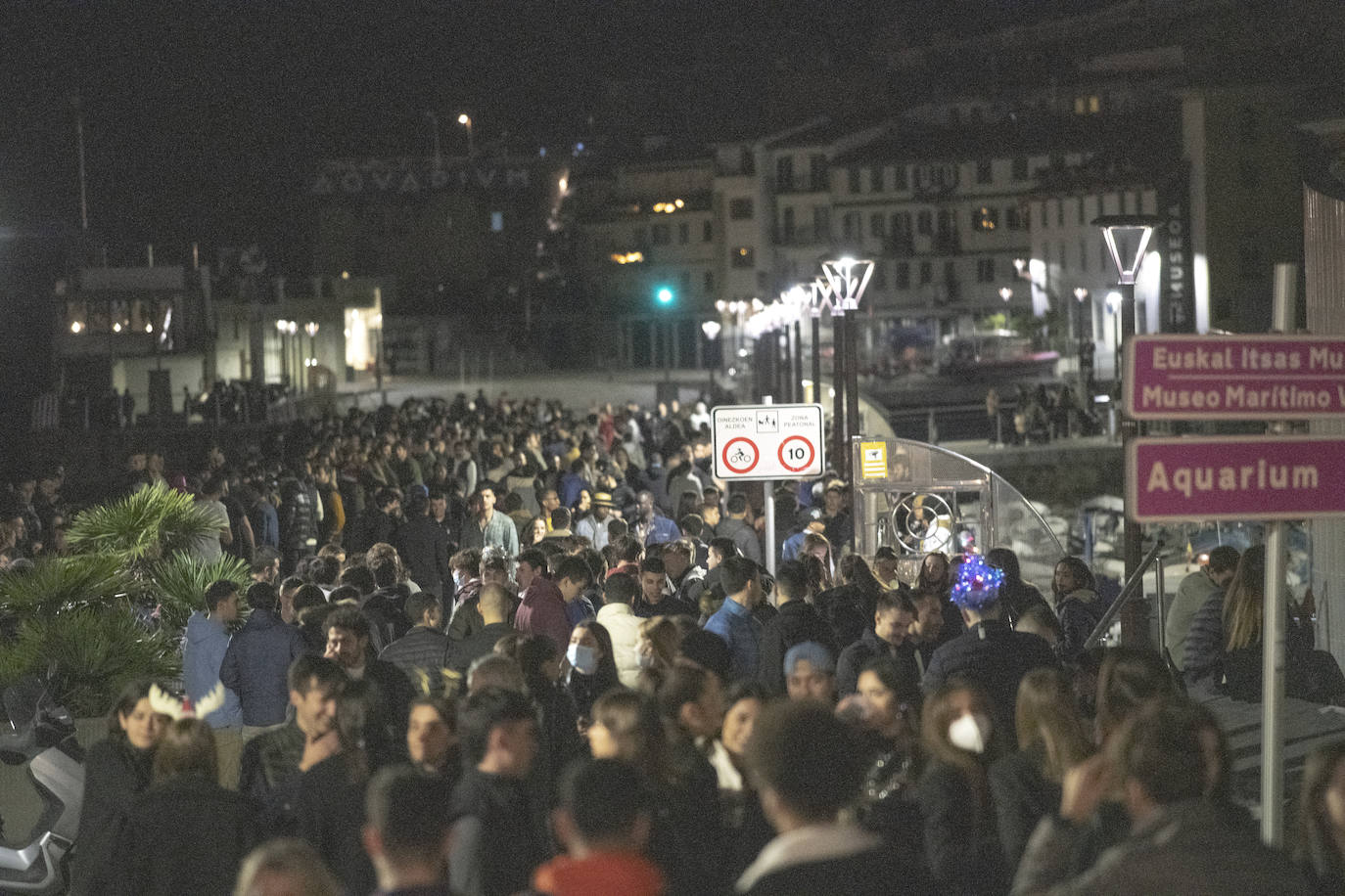 Fotos: Fin de Año en la calles de Gipuzkoa