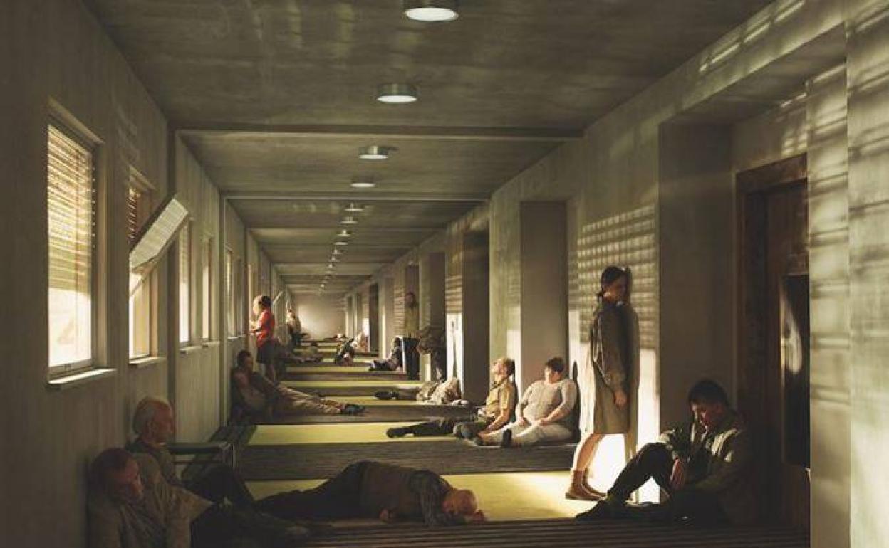 La obra 'Flur' (2016), de Alexandra Ranner, incluida en la exposición 'Les indésirables', que clausurará el programa de San Telmo para 2022. 