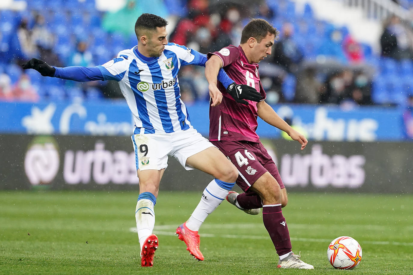 Fotos: Las mejores imágenes del Leganés-Real Sociedad de Copa del Rey